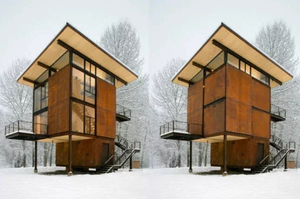 Fertighaus Holzbungalow Blockhäuser projekte
