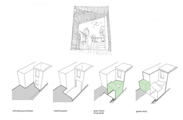 architektenhaus jewelbox london erweiterung wohnplan ideen