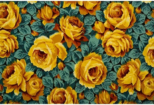 dekotapete tapeten design wohnideen gelbe rosen