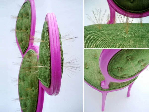 art kunstwerke designstühle kaktus 