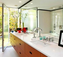 20 Ideen für Badspiegel in modernen Badezimmern