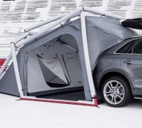 Campen leicht gemacht mit dem Camping Zelt für Audi Q3