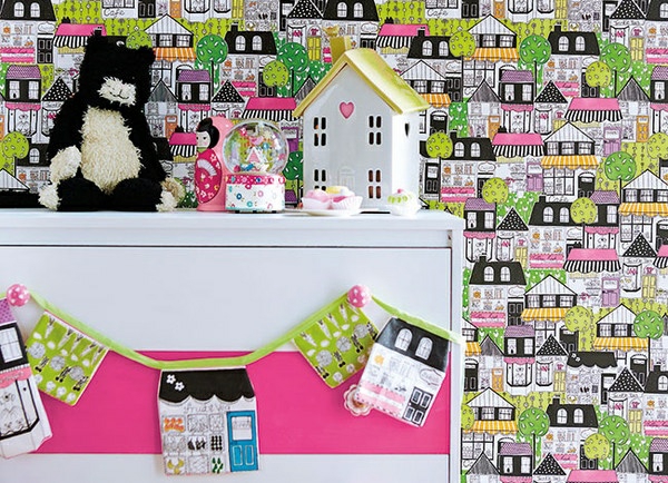 Kinderzimmer Tapeten - farbige Ideen für Ihr Interieur