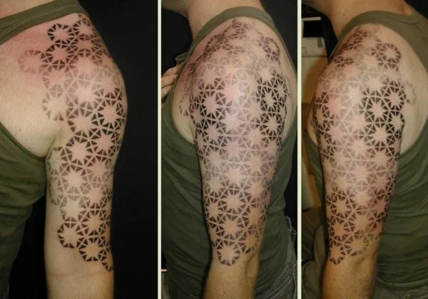 tattoo designs am oberarm tattoos bilder geometrisch