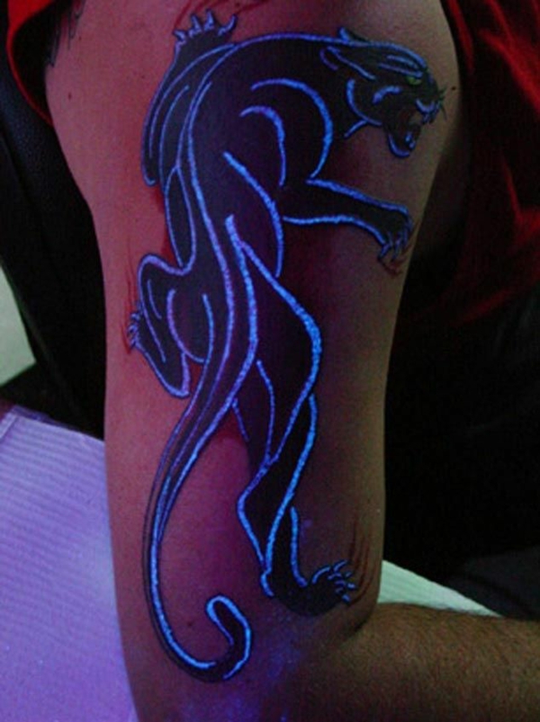 tattoos uv tattoo tiger