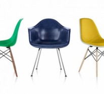 Designer Möbel – Eames Shell Stühle aus Fiberglas
