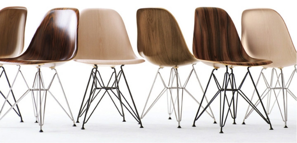 designer möbel holzoptik designstühle eames shell chairs