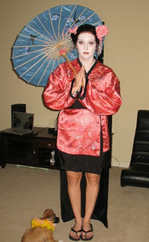 diy karnevalskostüme selbstgemachte kostüme geisha