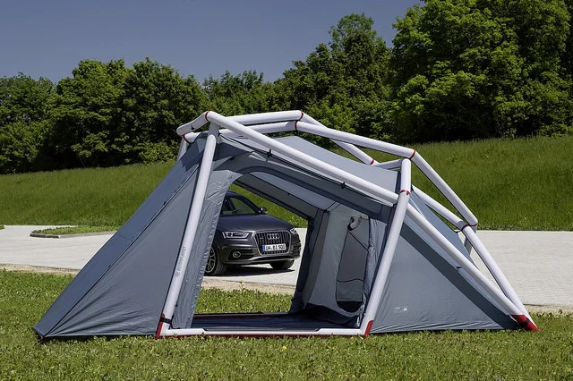 heimplanet audi Q3 suv camping ausrüstung aufblasbares zelt