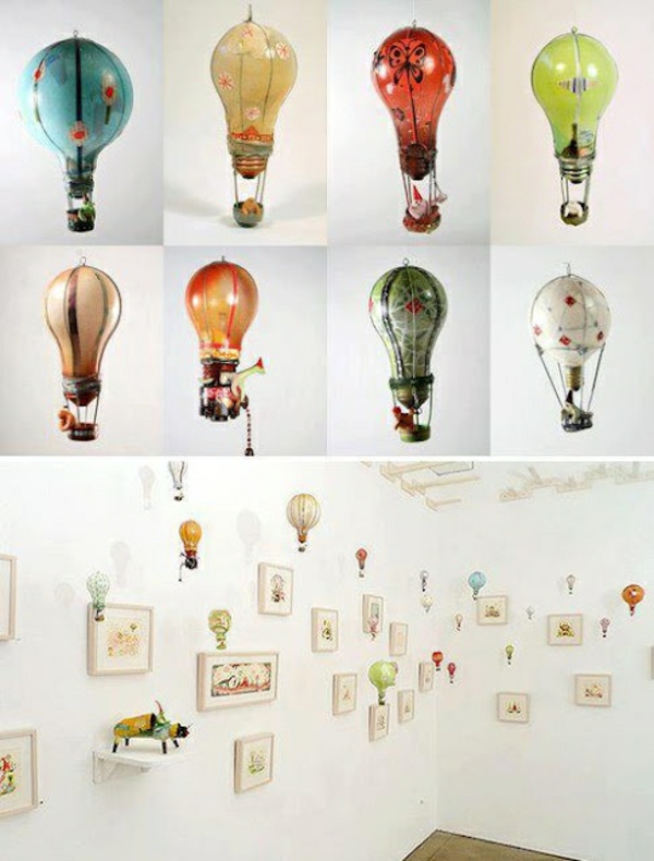 lampe-glühbirnenform-diy-deko-ballons