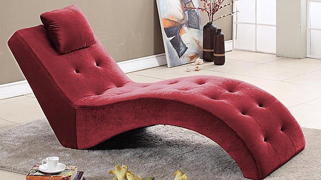 loungemöbel schlafzimmer möbel designer liegesessel polstersessel rot