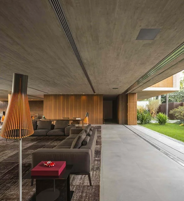 moderne architektur design p haus brasilien innenbereich außenbereich