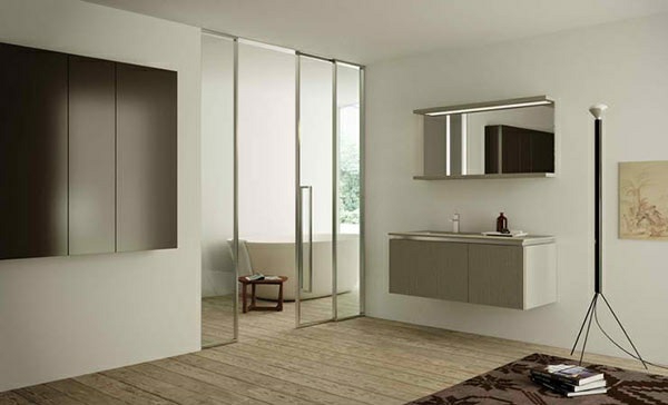 moderne badezimmer möbel altamarea badmöbel design wandspiegel unterschrank
