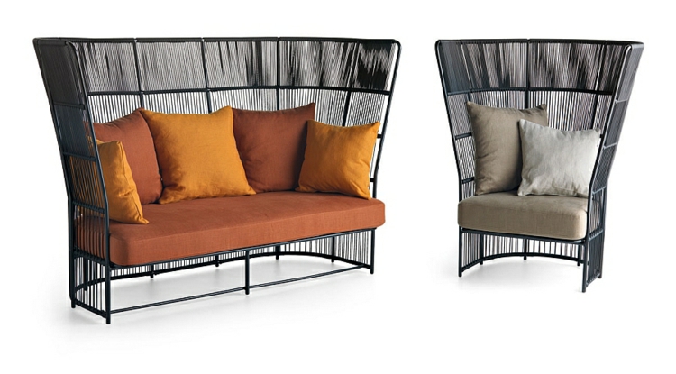 moderne gartenmöbel outdoor lounge möbel varaschin möbel design