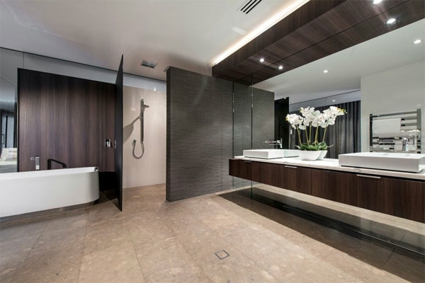 modernes haus australien residenz badezimmer 