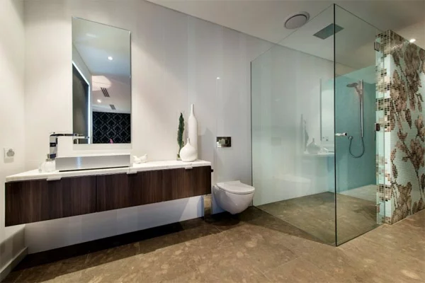 modernes haus australien residenz badezimmer 