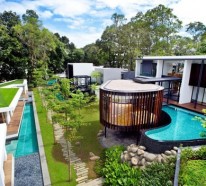 Modernes Haus in Singapur – Screen Haus von den K2LD-Architekten
