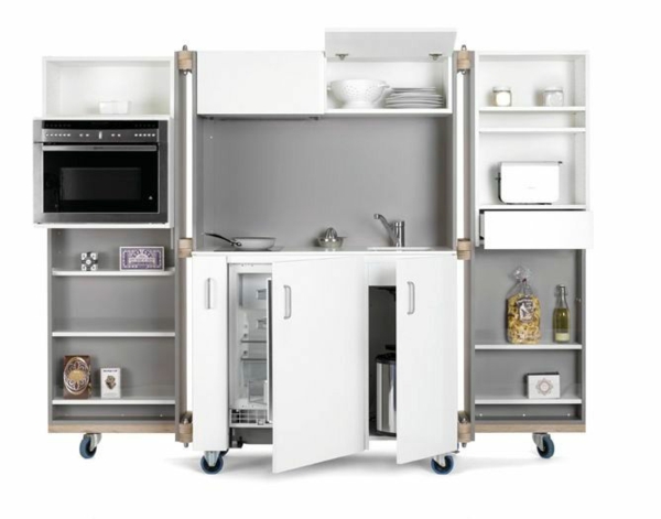 modul küchenmöbel designideen küche weiß 