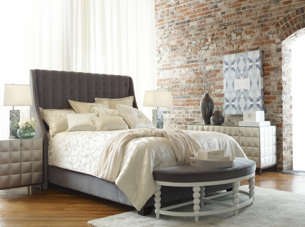 Schlafzimmergestaltung und Wandfarben - Charme und Luxus zu Hause