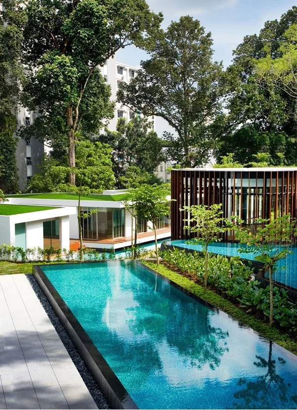 singapur screen haus k2ld modernes haus nachhaltige architektur pool