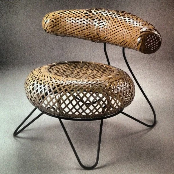 bambus möbel deko stuhl design