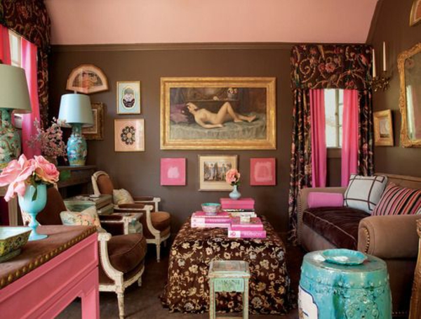 Wandfarben Brauntöne - erdige, natürliche Gemütlichkeit zu Hause