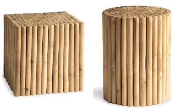 bambus möbel deko bambusholz hocker