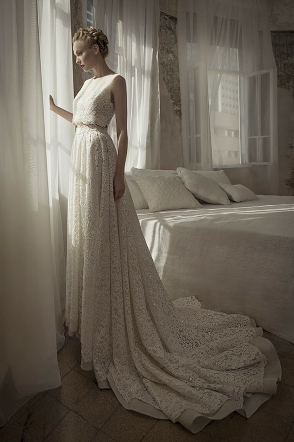 Brautkleider  vintage 2014 Brautmode hochzeit lang