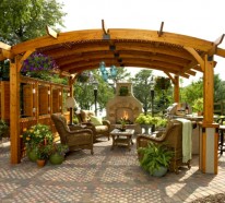 Coole Gartenlauben und Holzpavillons für Terasse, Veranda oder den Garten