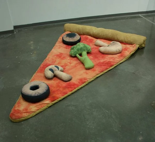 Coole Polstermöbel lebensmittel designer pizza