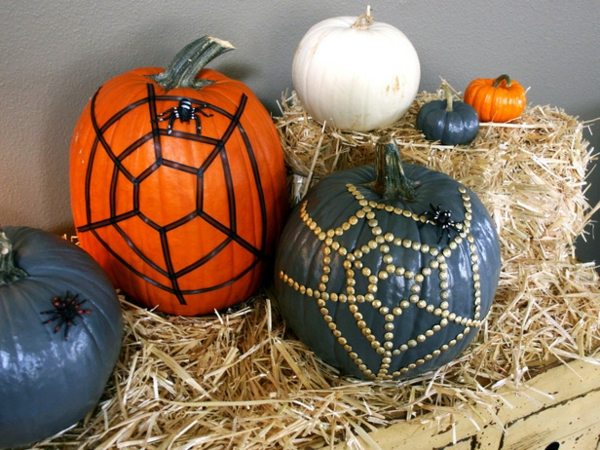 Halloween besprühen Dekoration spinnen rund dekoartikel
