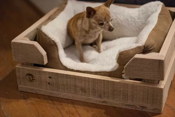 Hundebetten Holz katzen sofas haustiere weich