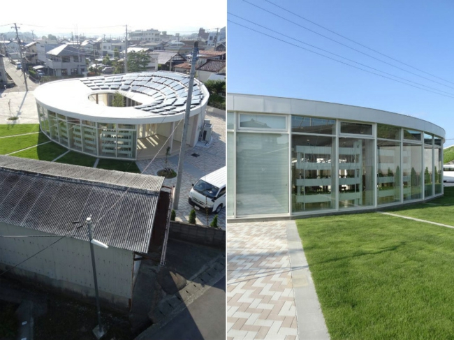 LMVH fukushima kinder zentrum eröffnung moderne haus architektur
