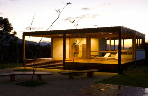 Moderne Architektur und Wohnen beleuchtung patio