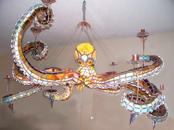 Oktopus Möbel dekoartikel art modern kronleuchter hängelampe