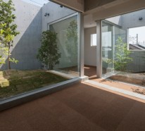 Zimmergarten im japanischen Haus von k2yt gegen den Lärm