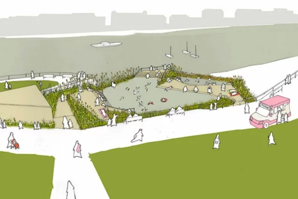 architektur der zukunft schwimmbadplanung projekt naturbad thames pool