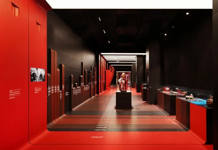 fabio novembre architektur und design fußbal museum casa milan