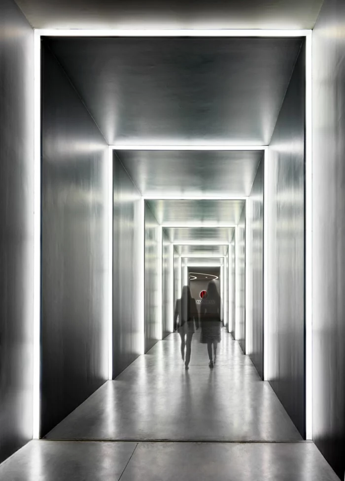 fußbal museum casa milan flur fabio novembre moderne architekten
