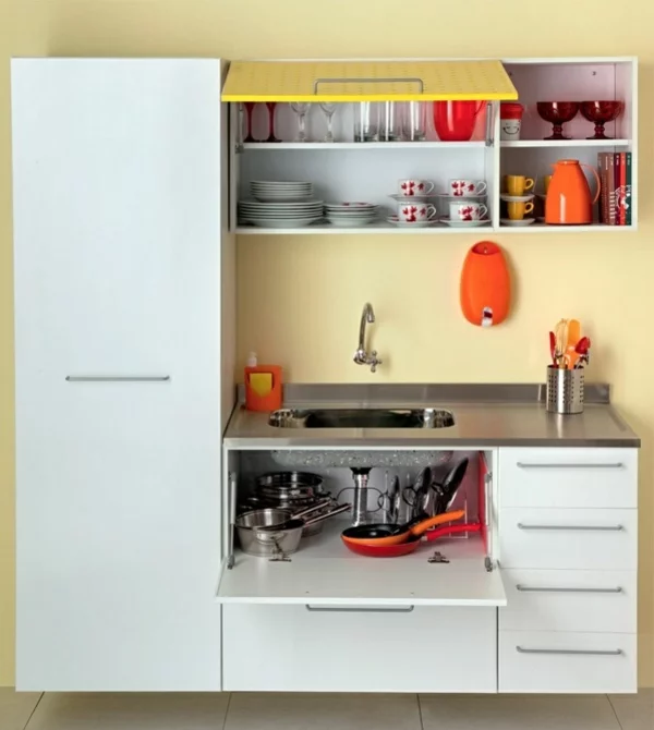 küchenideen ordnung schaffen küchenschränke ordnen küchenfronten