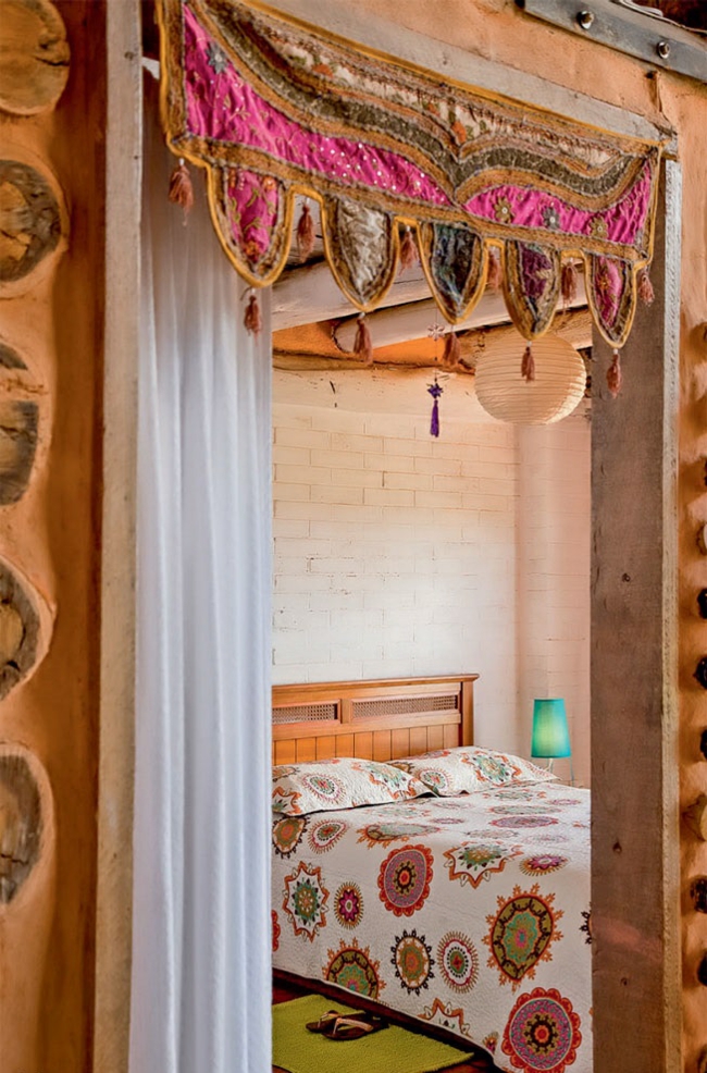 nachhaltige architektur wohnideen rustikales schlafzimmer landhausstil deko ideen