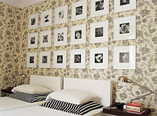 schlafzimmer wandgestaltung mit bildern coole wohnideen