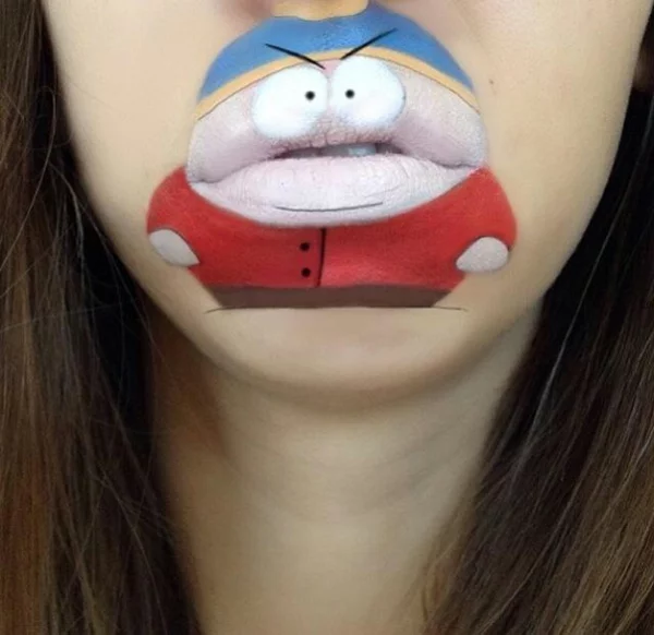 schminken lippen Comicfiguren south park böse