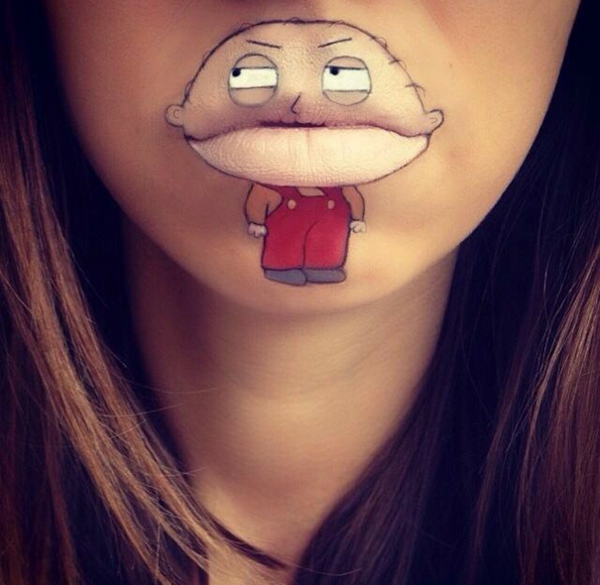 schminken lippen Comicfiguren south park