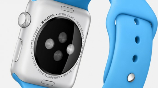 Apple Armbanduhr smartphone apps blau
