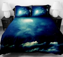 Galaxy Bettwäsche und Bettlaken lassen Sie unter Sternen schlafen