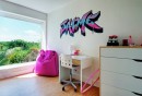Coole Graffiti Wand in jedem Raum zu Hause