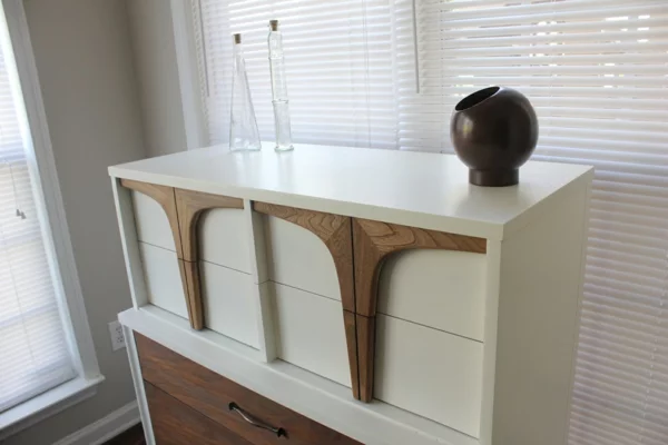 Moderne Wohnzimmerschränke  Sideboards aus Birkenholz elegant