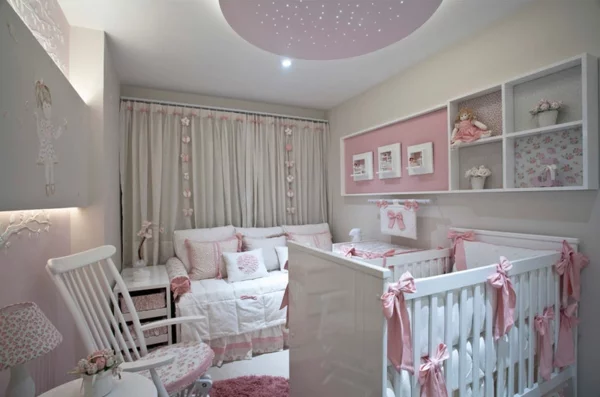 babyzimmer einrichten möbel babymöbel beleuchtung