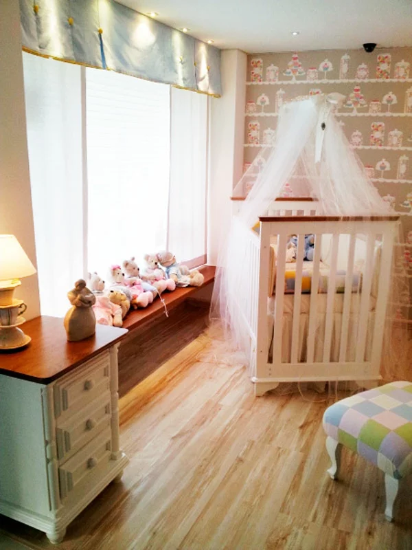 babyzimmer einrichten möbel babymöbel himmelbett